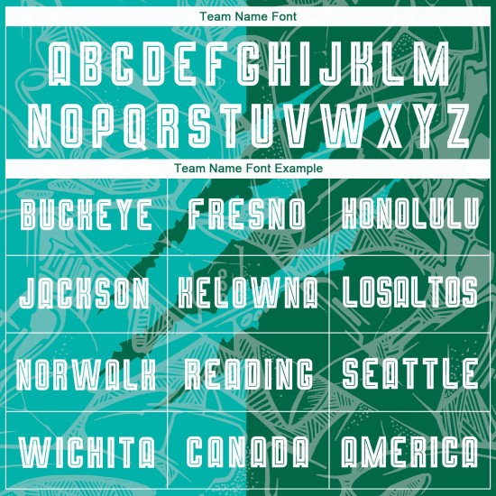 저지 축구 그래피티 커스텀 그린 승화 패턴 유니폼 스크래치 아쿠아 켈리