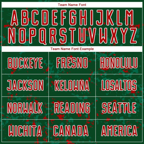 축구 조각 저지 녹색 추상 맞춤형 아트 승화 빨간색 켈리 유니폼 녹색