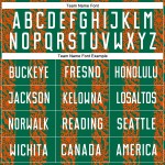 승화 저지 켈리 커스텀 그린 추상 모양 화이트-오렌지 축구 유니폼