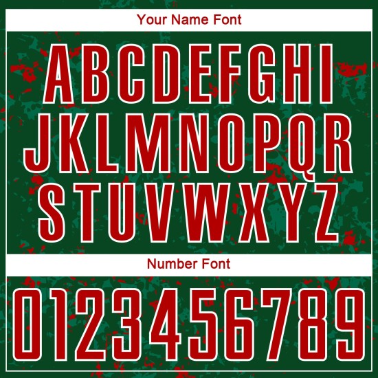 축구 조각 저지 녹색 추상 맞춤형 아트 승화 빨간색 켈리 유니폼 녹색