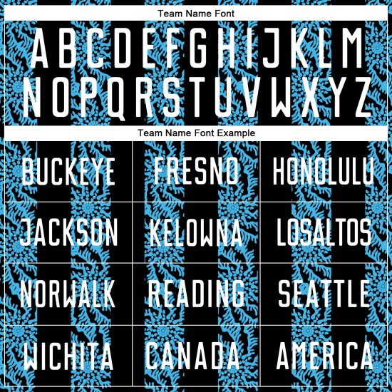 검은색 유니폼 축구 추상 모양 저지 흰색-하늘색 승화 블루 맞춤형