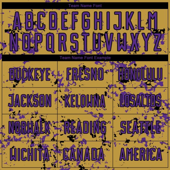 유니폼 조각 골드 축구 올드 아트 퍼플-블랙 커스텀 추상 유니폼 승화 유니폼 조각 골드 축구 올드 아트 퍼플-블랙 커스텀 추상 유니폼 승화