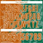 오렌지-켈리 그래피티 스크래치 축구 그린 저지 승화 유니폼 텍사스 패턴 커스텀 오렌지-켈리 그래피티 스크래치 축구 그린 저지 승화 유니폼 텍사스 패턴 커스텀