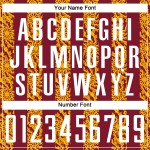 승화 맞춤형 화이트 골드 유니폼 저지 축구 모양 추상 진홍색 승화 맞춤형 화이트 골드 유니폼 저지 축구 모양 추상 진홍색