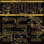 조각 승화 유니폼 저지 추상 축구 아트 맞춤형 블랙 골드-로열 올드