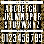 축구 골드 블랙 저지 유니폼 모양 승화 화이트-옛날 커스텀 추상화