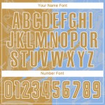 블루 골드 라이트 그래피티 커스텀 올드 유니폼 스크래치 저지 패턴 축구 승화 인쇄