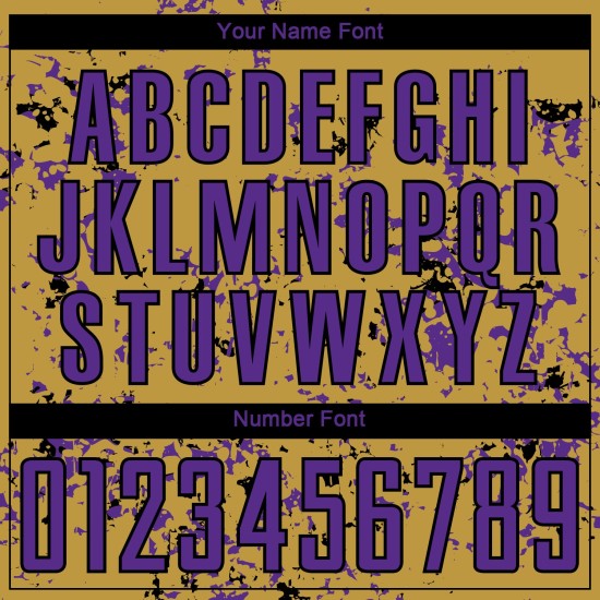 유니폼 조각 골드 축구 올드 아트 퍼플-블랙 커스텀 추상 유니폼 승화 유니폼 조각 골드 축구 올드 아트 퍼플-블랙 커스텀 추상 유니폼 승화