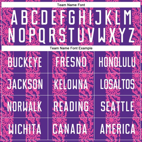 흰색-분홍색 보라색 유니폼 승화 축구 모양 저지 추상 맞춤형