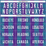 유니폼 보라색 저지 맞춤 모양 축구 승화 추상 흰색-청록색