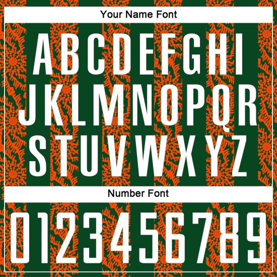 승화 그린 축구 맞춤형 흰색-주황색 추상 모양 저지 유니폼