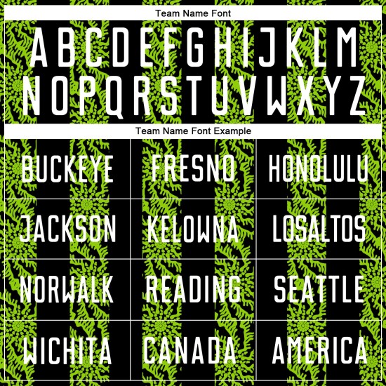 블랙 저지 커스텀 추상 승화 그린 축구 유니폼 화이트 네온