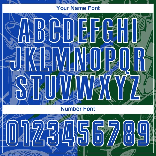 그래피티 블루 그린 승화 커스텀 썬더 스크래치 유니폼 저지 패턴 축구