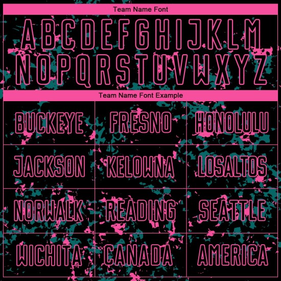 승화 축구 추상 조각 검정 저지 맞춤 아트 핑크-틸 유니폼