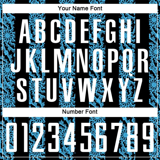 검은색 유니폼 축구 추상 모양 저지 흰색-하늘색 승화 블루 맞춤형