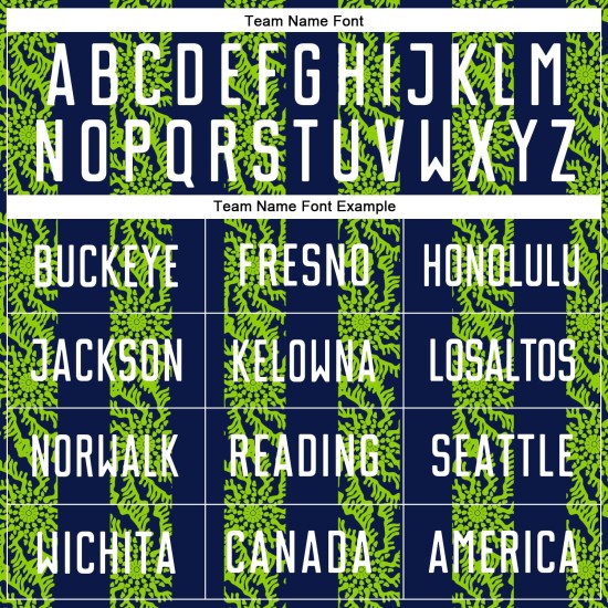 모양 추상 맞춤형 축구 승화 흰색 네온 그린 유니폼 네이비 저지