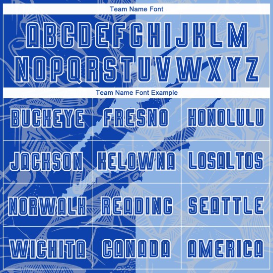 스크래치 썬더 유니폼 그래피티 커스텀 저지 패턴 축구 승화 블루 블루라이트