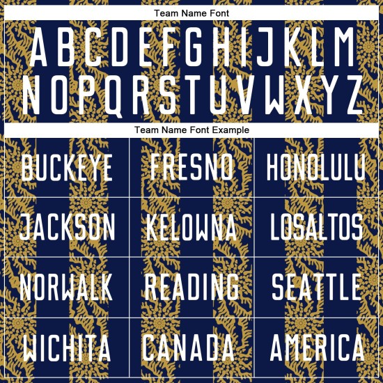 화이트-올드 저지 커스텀 축구 네이비 유니폼 모양 추상 승화 골드