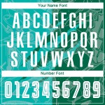 저지 축구 그래피티 커스텀 그린 승화 패턴 유니폼 스크래치 아쿠아 켈리