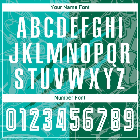 저지 축구 그래피티 커스텀 그린 승화 패턴 유니폼 스크래치 아쿠아 켈리