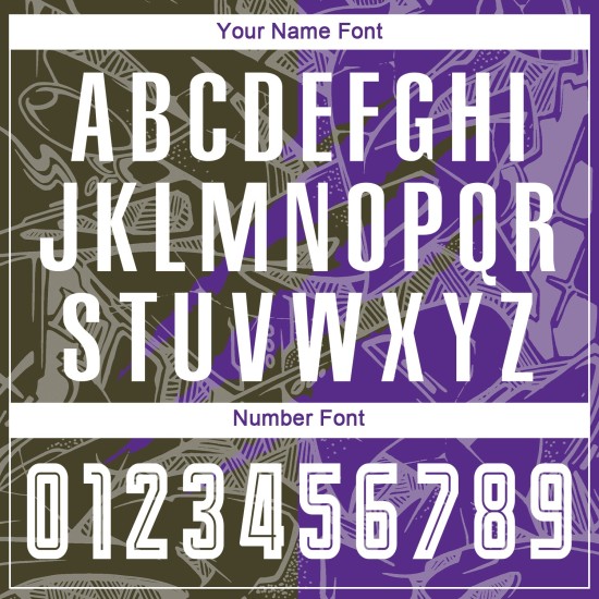 축구 스크래치 패턴 유니폼 맞춤형 올리브-퍼플 저지 승화 그래피티