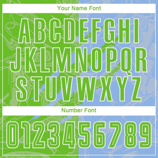 그래피티 오로라 축구 패턴 유니폼 스크래치 그린라이트 저지 승화 커스텀 블루