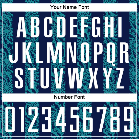 네이비 유니폼 모양 흰색-청록색 추상 축구 맞춤 승화 인쇄 유니폼