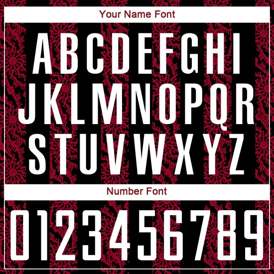 모양 검정 축구 승화 흰색-빨간색 추상 유니폼 맞춤 저지