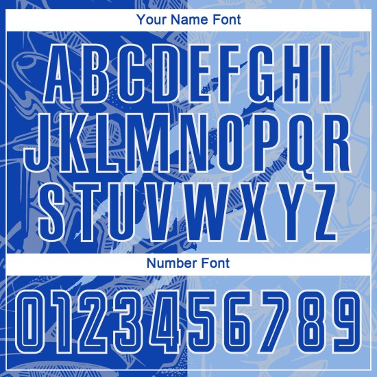 스크래치 썬더 유니폼 그래피티 커스텀 저지 패턴 축구 승화 블루 블루라이트