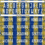 맞춤형 흰색-노란색 유니폼 축구 승화 유니폼 로얄 추상 모양