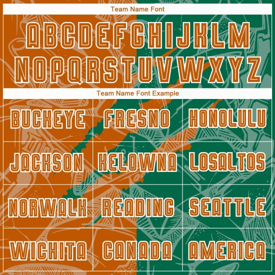 오렌지-켈리 그래피티 스크래치 축구 그린 저지 승화 유니폼 텍사스 패턴 커스텀 오렌지-켈리 그래피티 스크래치 축구 그린 저지 승화 유니폼 텍사스 패턴 커스텀