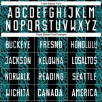 모양 승화 축구 추상 유니폼 검정 흰색-청록색 유니폼 맞춤형